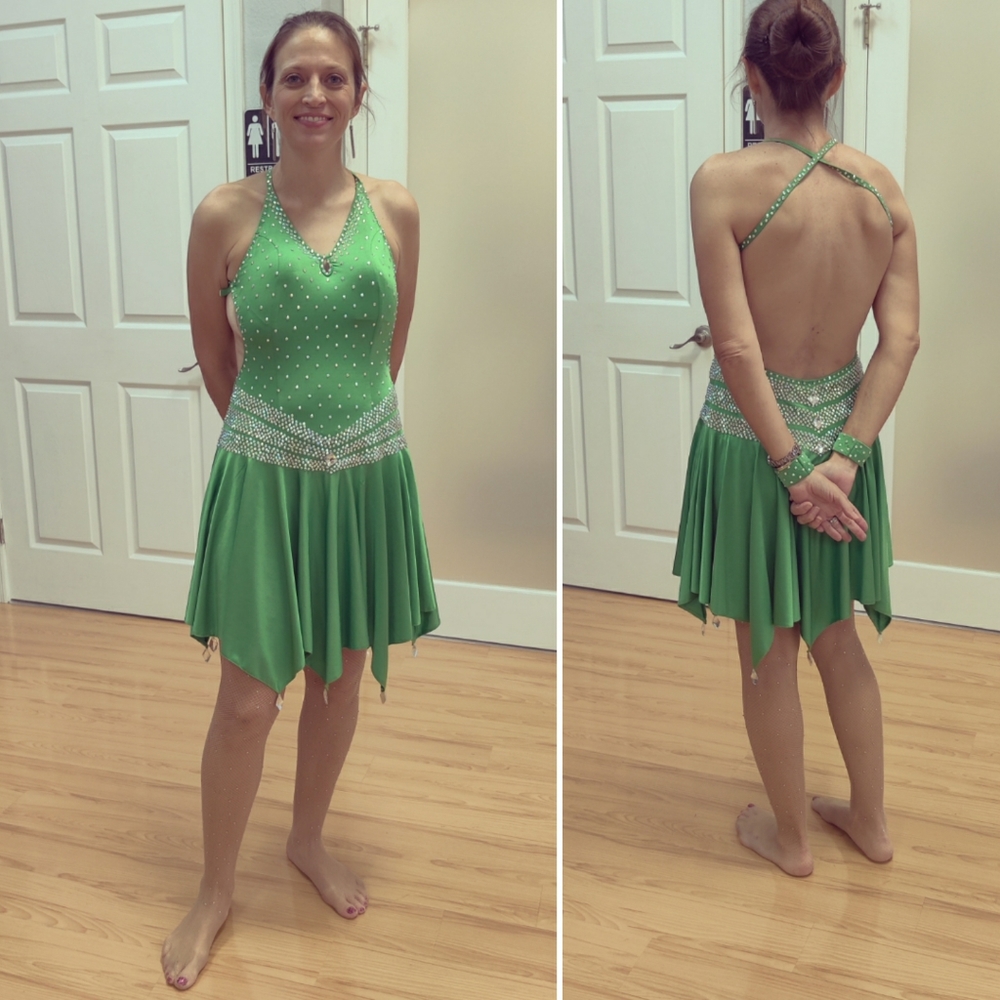 4 dresses Ballroom and Latin dance attire